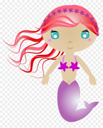 Mermaid Clipart Lovely - Graphics