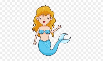 Mermaid Free To Use Clip Art - Mermaid Coloring Books For Girls: Reduce Stress