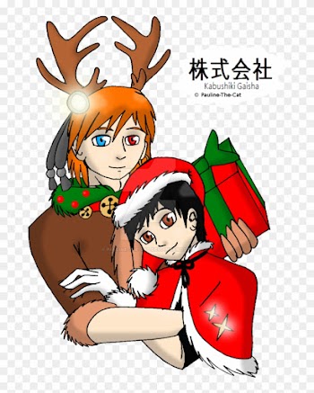 Merry Christmas 2012 By Pauline The Cat - Cartoon