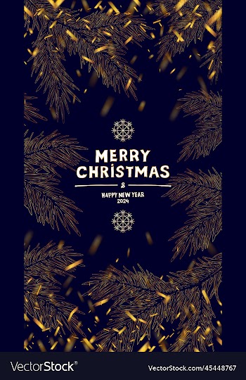 merry christmas and happy new year 2024