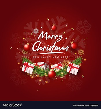 merry christmas and happy new year background