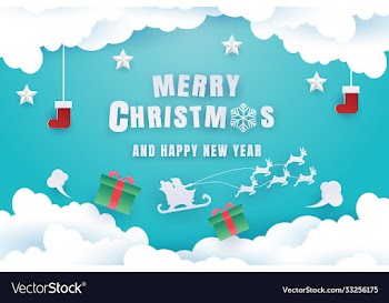 merry christmas and happy new year background