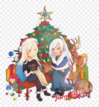 Merry Christmas And Happy New Year~~ By Steeleaww - Naruto