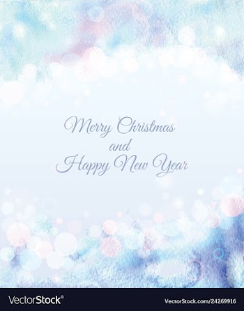 Merry christmas and happy new year card vector image