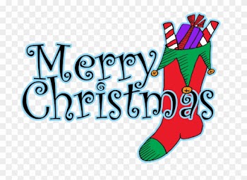 Merry Christmas And Happy New Year Letters - Merry Christmas Clipart