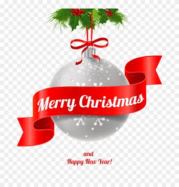 Merry Christmas And Happy New Year - Merry Christmas And Happy New Year Png