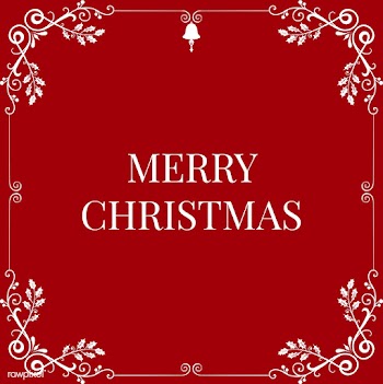 Merry Christmas badge design vector | Free stock vector - 494373