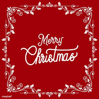 Merry Christmas badge design vector | Free stock vector - 494437
