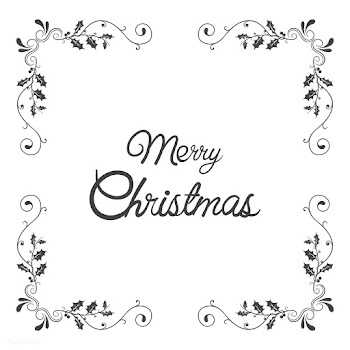 Merry Christmas badge design vector | Free stock vector - 494450
