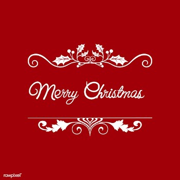 Merry Christmas badge design vector | Free stock vector - 494461