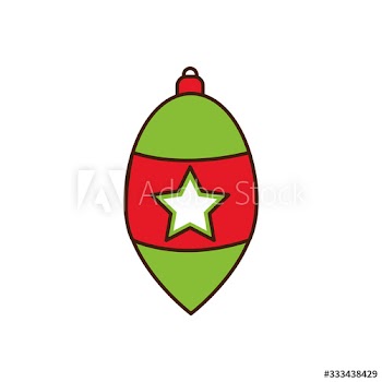 merry christmas ball hanging decoration