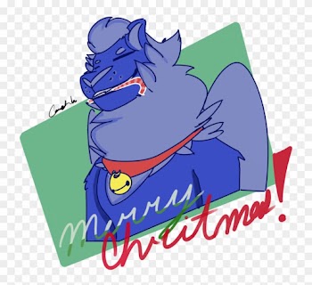 Merry Christmas By Lil Dipper Draws - Cartoon