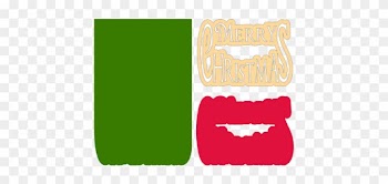 Merry Christmas Card Pieces - Merry Christmas Card