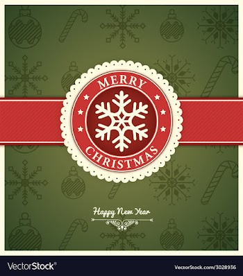  					Merry christmas card vector&nbsp;image														