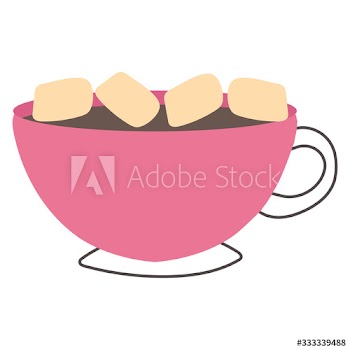 merry christmas chocolate mug icon