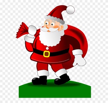 Merry Christmas Clip Art 7, - Santa With Sunglasses Christmas Tshirt Unisex T-shirt