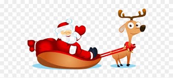 Merry Christmas Clip Art Christmas Always Falls On - Santa Claus Vector Png