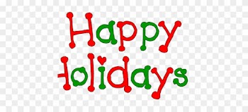 Merry Christmas Clipart Happy Holiday - Happy Holidays Clip Art