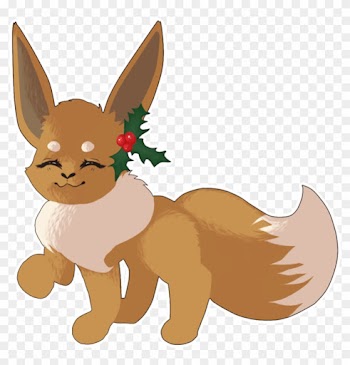 Merry Christmas Eevee By Obviouslyfluffi - Christmas Day