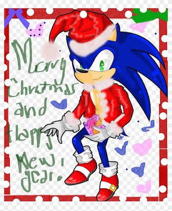 Merry Christmas For Sonic Fans The Hedgehog Know - Cartoon