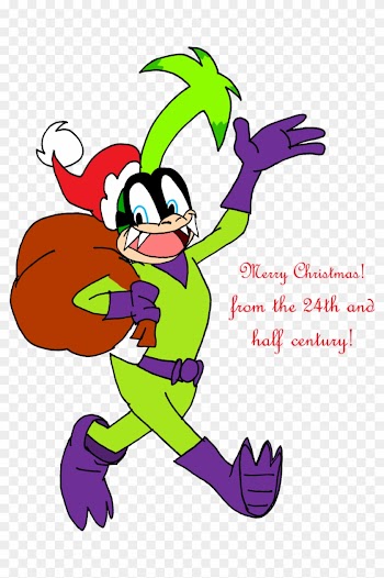 Merry Christmas From Iggy Dodgers By Aso-designer - Cartoon
