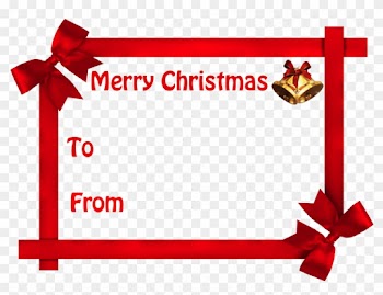 Merry Christmas Gift Labels