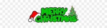 Merry Christmas Green Text - Merry Christmas Text Green Png