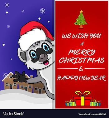 merry christmas greeting card flyer invitation