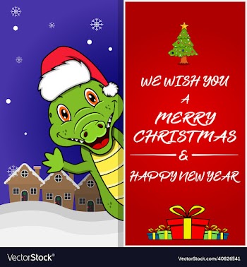 merry christmas greeting card flyer invitation