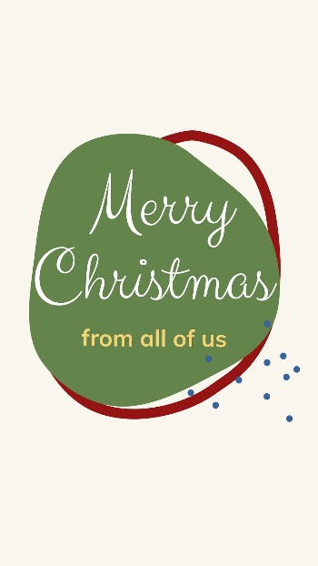 Merry Christmas greeting template, festive | Free PSD Template - rawpixel