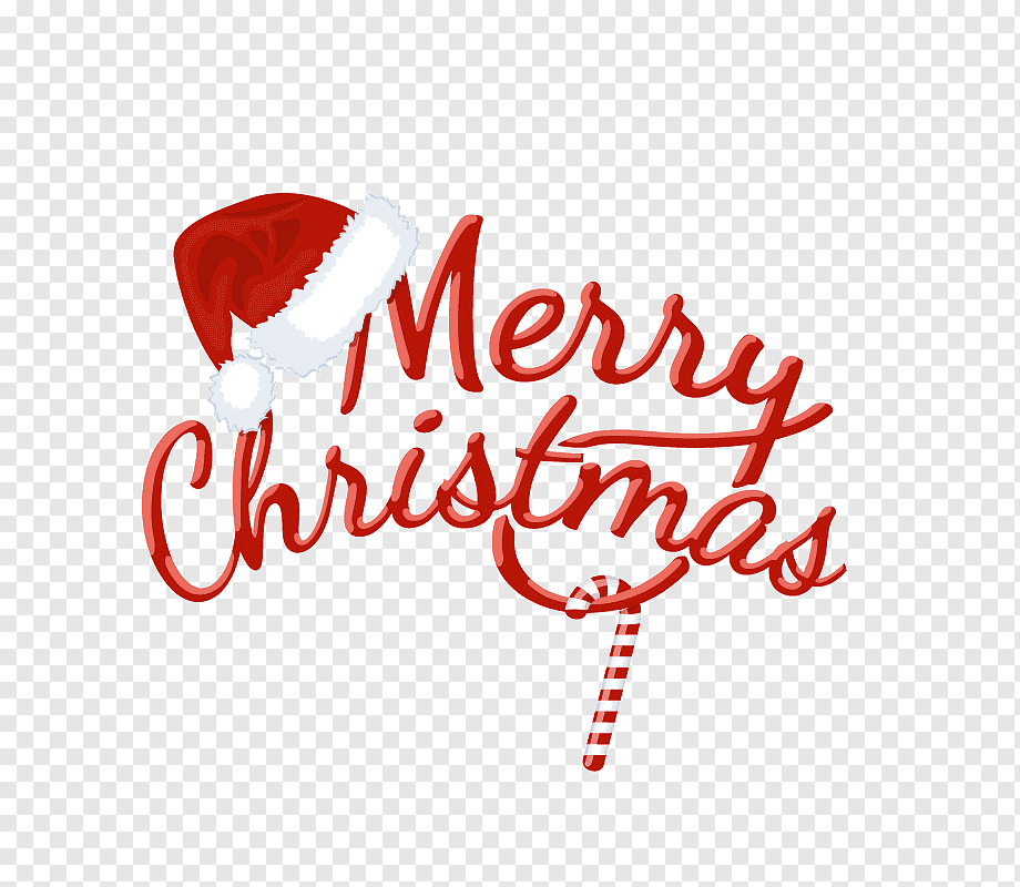Merry Christmas logo, Christmas Logo, Merry Christmas,Fonts,Christmas hats,Decorative Fonts, love, holidays, text png