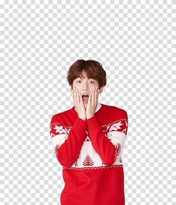 MERRY CHRISTMAS, man open his mouth while taking him a transparent background PNG clipart