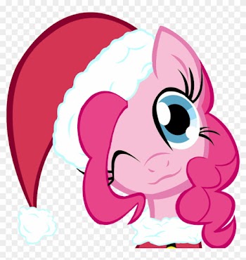 Merry Christmas Pinkie Pie Vector By Themightysqueegee - My Little Pony Christmas Pinkie Pie