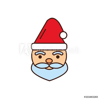 merry christmas santa claus character