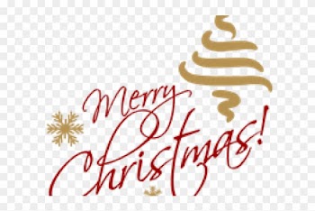 Merry Christmas Text Clipart File - Typography Merry Christmas Print White Throw Pillow