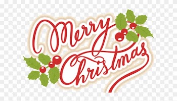 Merry Christmas Text Clipart Svg - Coming Home For Christmas By Jenny Hale