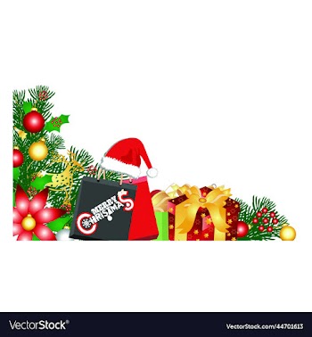 merry christmas transparent background