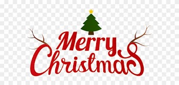 Merry Christmas Transparent Clip Art - Merry Christmas Home Room Wall Sticker Mural Decor