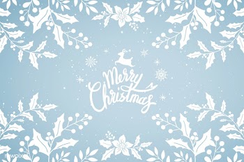 Merry Christmas typography design vector | Free stock vector - 511060