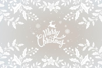 Merry Christmas typography design vector | Free stock vector - 511088