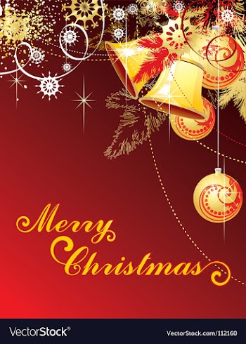 Merry christmas vector image