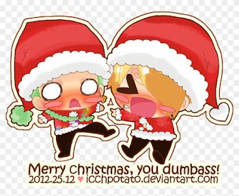 Merry Christmas, You Dumbass - Anime Merry Christmas Png