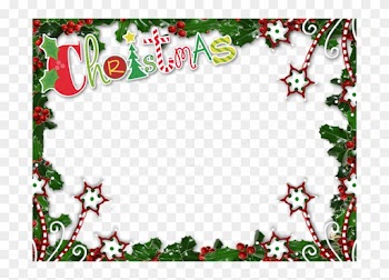 Merry Chritmas Photo Frame, Christmas Pictures Frame, - Christmas Frames And Borders