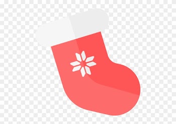 Merry Flat Christmas - Christmas Stocking Icon Png