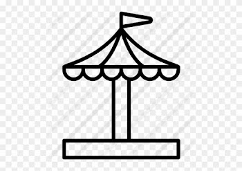 Merry Go Round Free Icon - Circus
