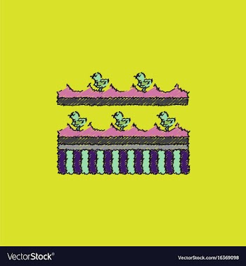 Merry-go-round icon in hatching style vector image