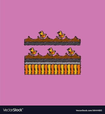 Merry-go-round icon in hatching style vector image
