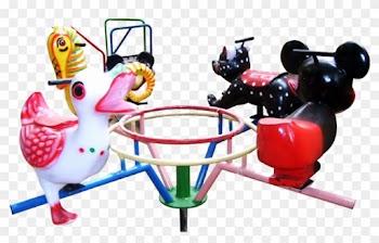 Merry Go Round - Transparent Riding Merry Go Round