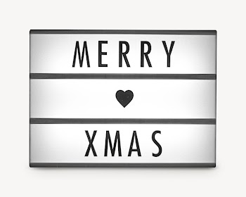 Merry Xmas collage element psd | Free PSD - rawpixel
