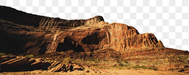 Mesa mountain png border, Wild | Free PNG - rawpixel